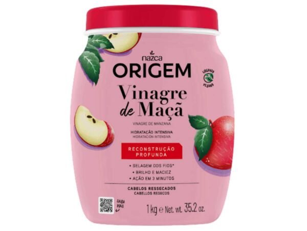 CREME HIDRATAÇÃO VINAGRE DE MAÇÃ 1KG