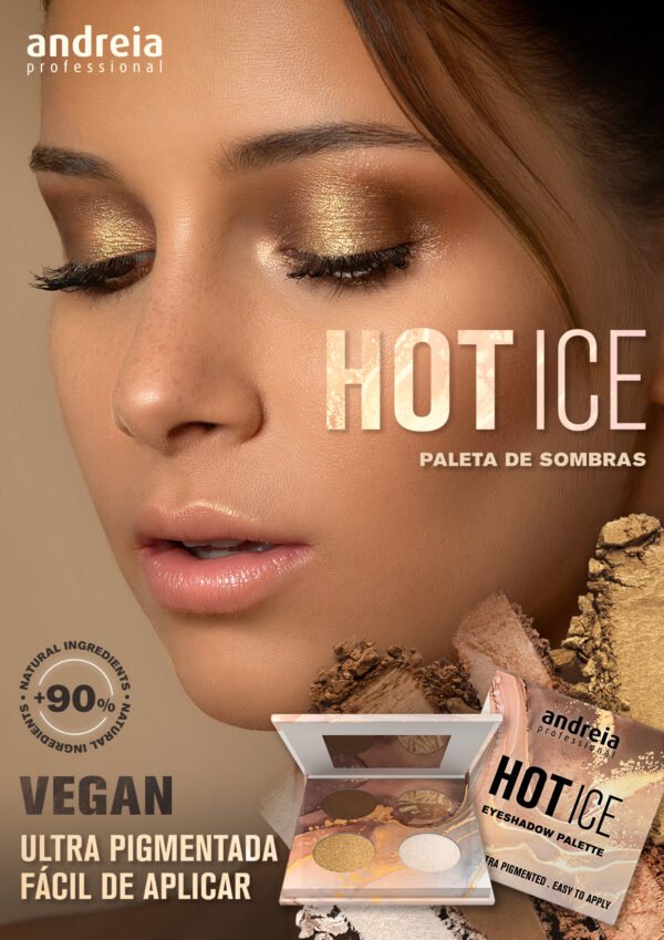 Paleta de Sombras Hot Ice 01 Andreia Professional - Image 2