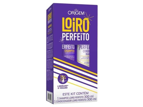 KIT SHAMPOO+CONDICIONADOR  LOIRO PERFEITO ORIGEM
