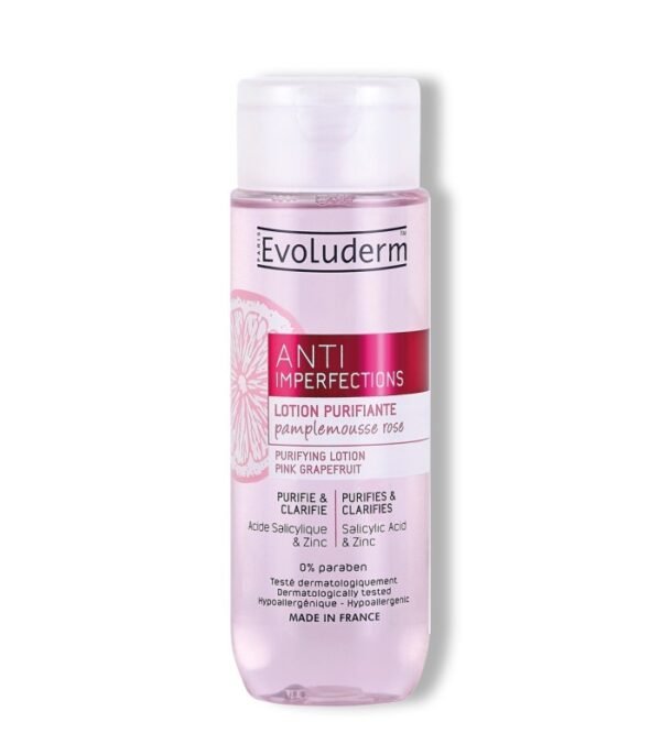 LOÇÃO PURIFICANTE ANTI-IMPERFEIÇÕES  200ML EVOLUDERM