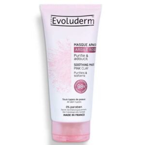 MÁSCARA DE ARGILA ROSA EVOLUDERM 100 ML
