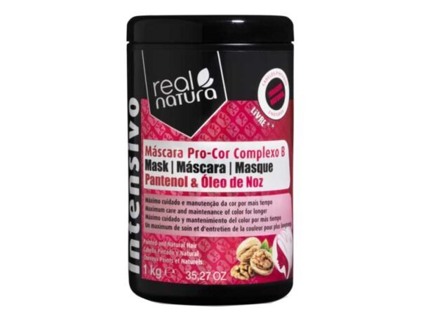 MÁSCARA PRO-COR  COMPLEXO B 1 KG REAL NATURA