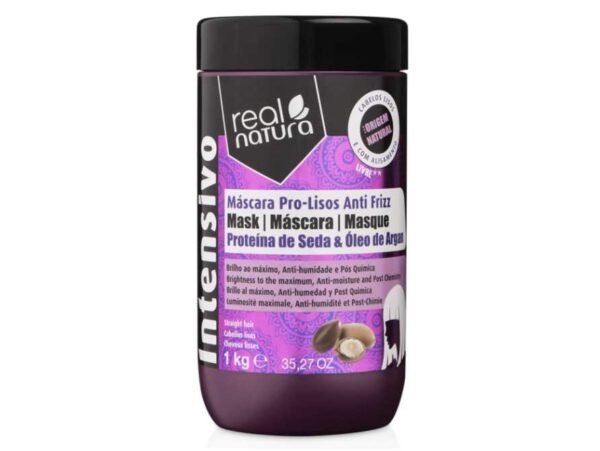 MASCARA  PRO-LISOS ANTI FRIZZ 1KG REAL NATURA