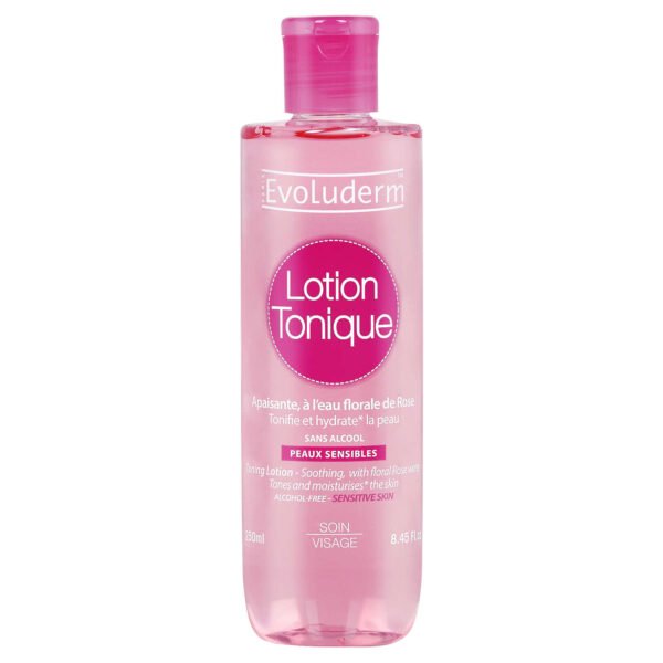 LOÇÃO TÓNICA SUAVIZANTE 250ML ROSE WATER EVOLUDERM
