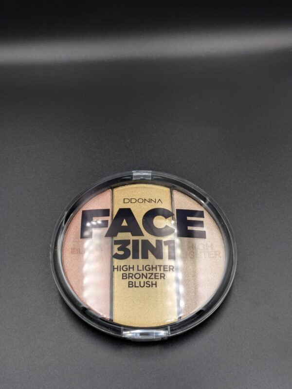 FACE 3IN1 - ILUMINADOR - PÓ COMPACTO & BLUSH COR 2
