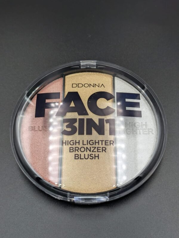 FACE 3IN1 - ILUMINADOR - PÓ COMPACTO & BLUSH COR 1