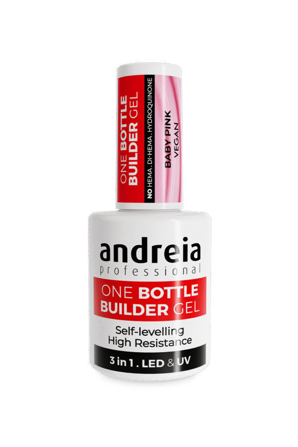 ONE BOTTLE BUILDER GEL ANDREIA BABY PINK