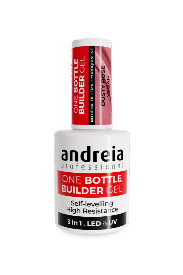 ONE BOTTLE BUILDER GEL ANDREIA DUSTY ROSE