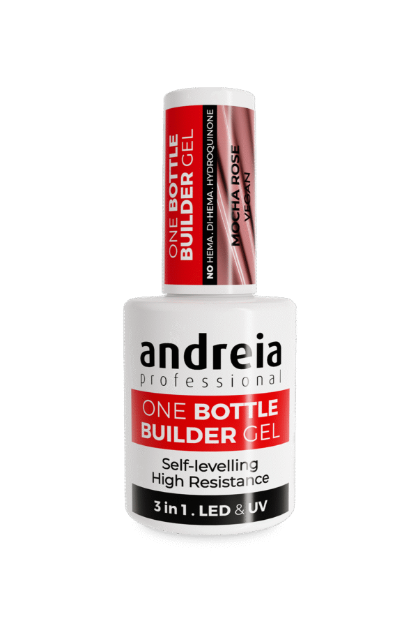 ONE BOTTLE BUILDER GEL ANDREIA MOCHA ROSE