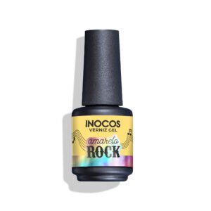 VERNIZ GEL INOCOS FESTIVAL VERÃO AMARELO ROCK, 15ML