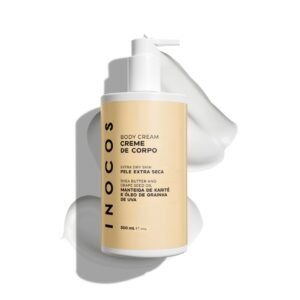 CREME DE CORPO, 500 ML - MANTEIGA DE KARITE E ÓLEO DE GRAINHA DE UVA