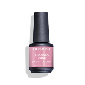 VERNIZ GEL INOCOS ALGODÃO DOCE, 15ML