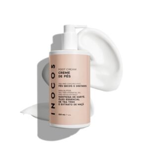 CREME DE PÉS, 500 ML - MANTEIGA DE KARITÉ, TEA TREE E EXTRATO DE MACA