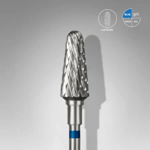 Broca de carboneto para unhas "frustum" azul EXPERT, diâmetro 6 mm / parte útil 14 mm