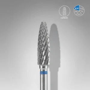 Broca de carboneto para unhas "milho" azul EXPERT, diâmetro 4 mm / parte útil 14 mm