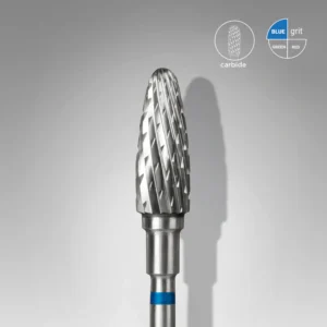 Broca de carboneto para unhas "milho" vermelha EXPERT, diâmetro 6 mm / parte útil 13 mm